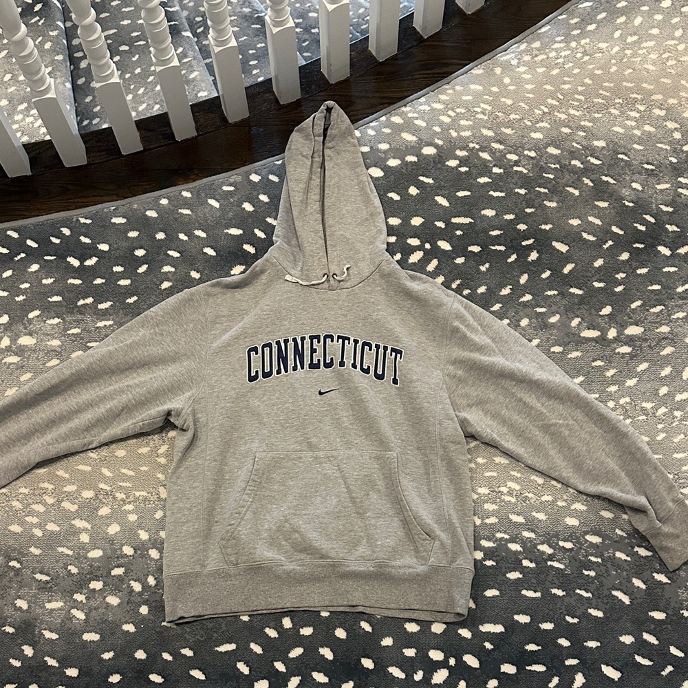 Nike Gray Connecticut Pullover Hoodie